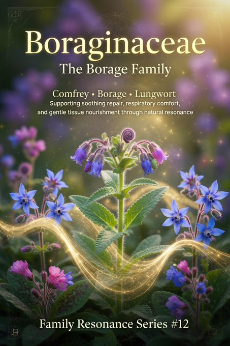 Boraginaceae — The Borage Family Resonance