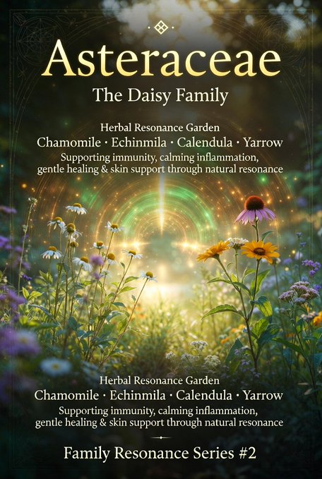 Asteraceae — The Daisy Family Resonance