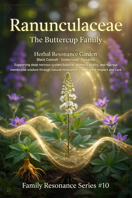 Ranunculaceae — The Buttercup Family Resonance