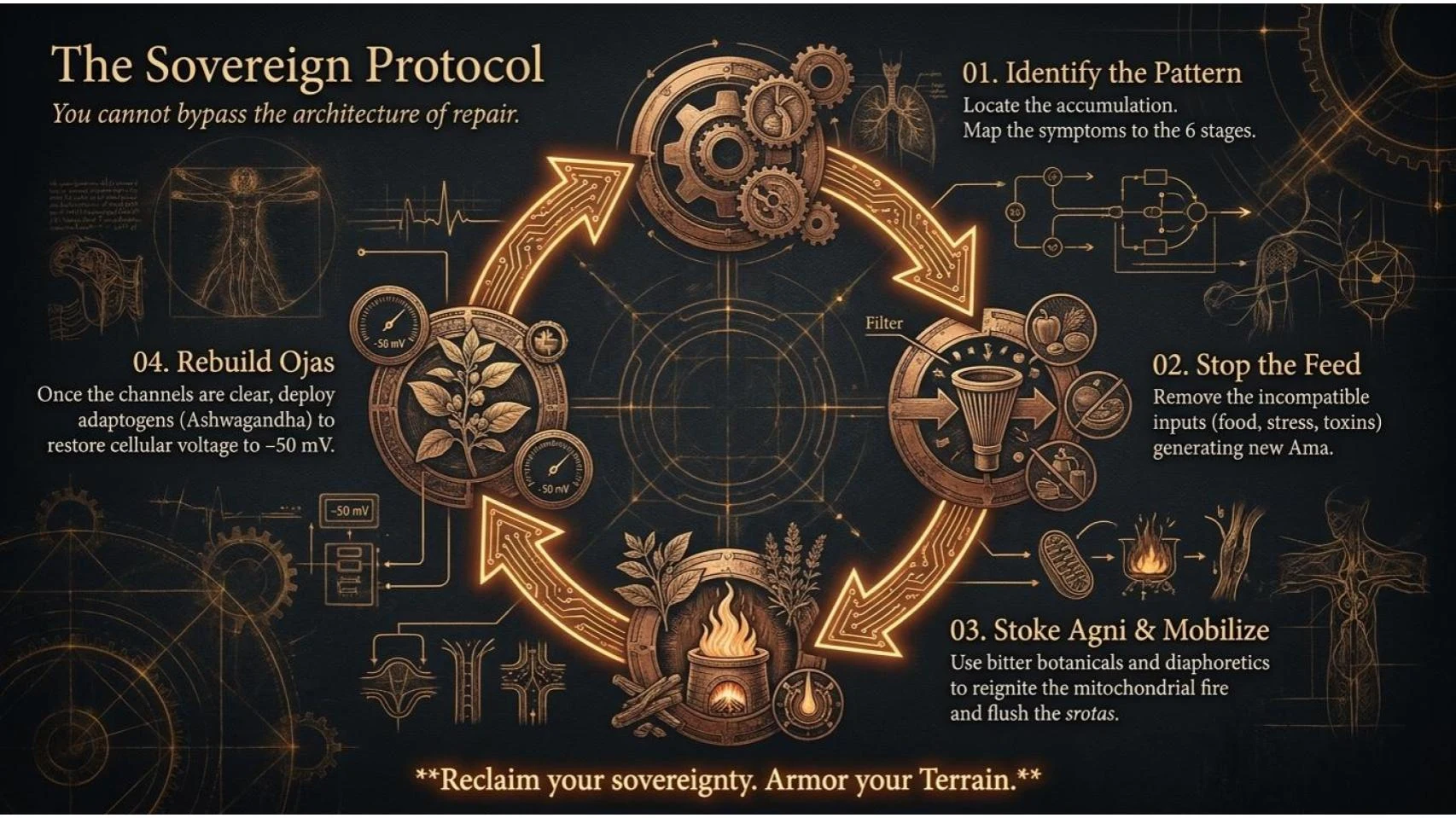 The Sovereign Protocol — four moves to reclaim your terrain