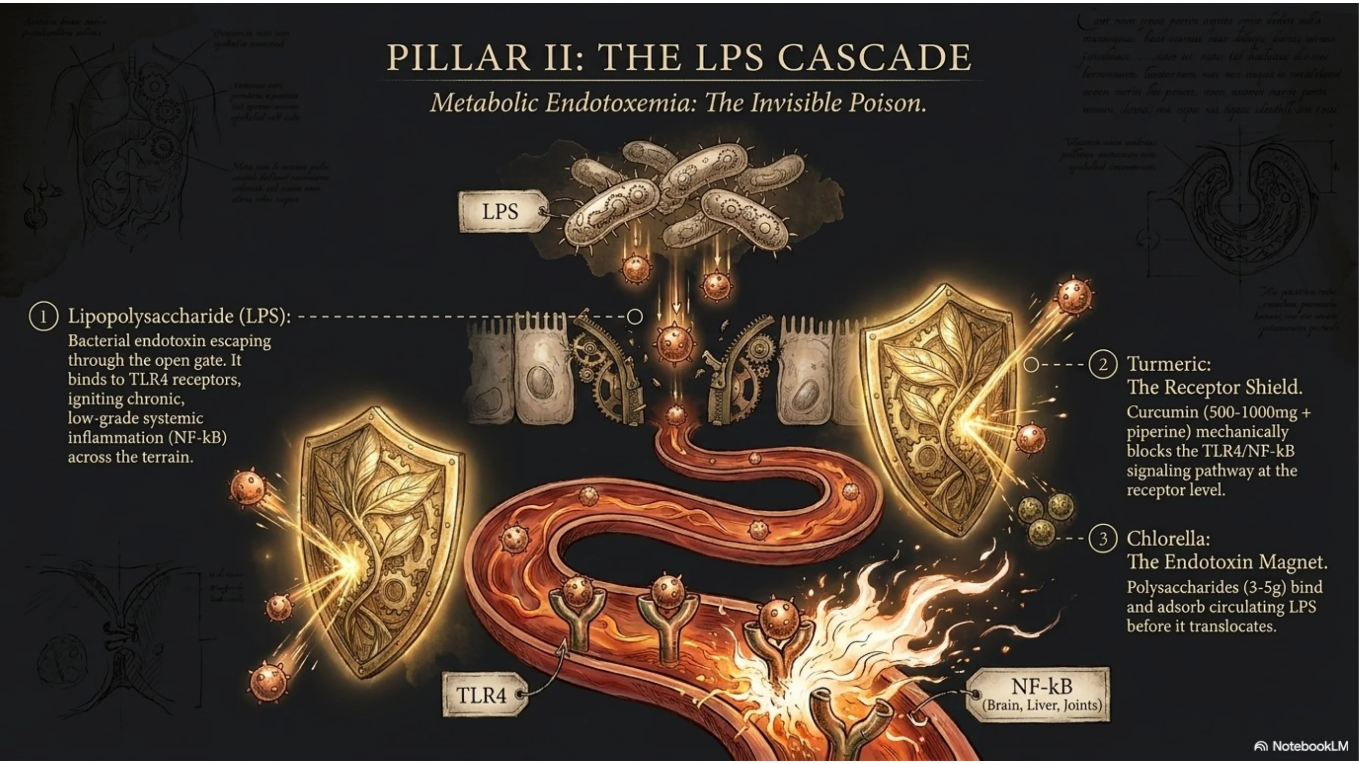 Pillar II: LPS endotoxemia, TLR4 activation and systemic inflammation