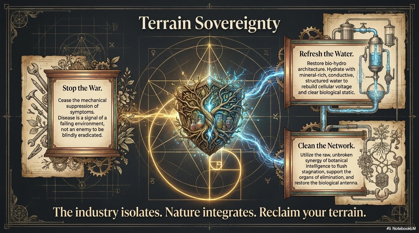 Terrain Sovereignty — Stop the War, Refresh the Water, Clean the Network